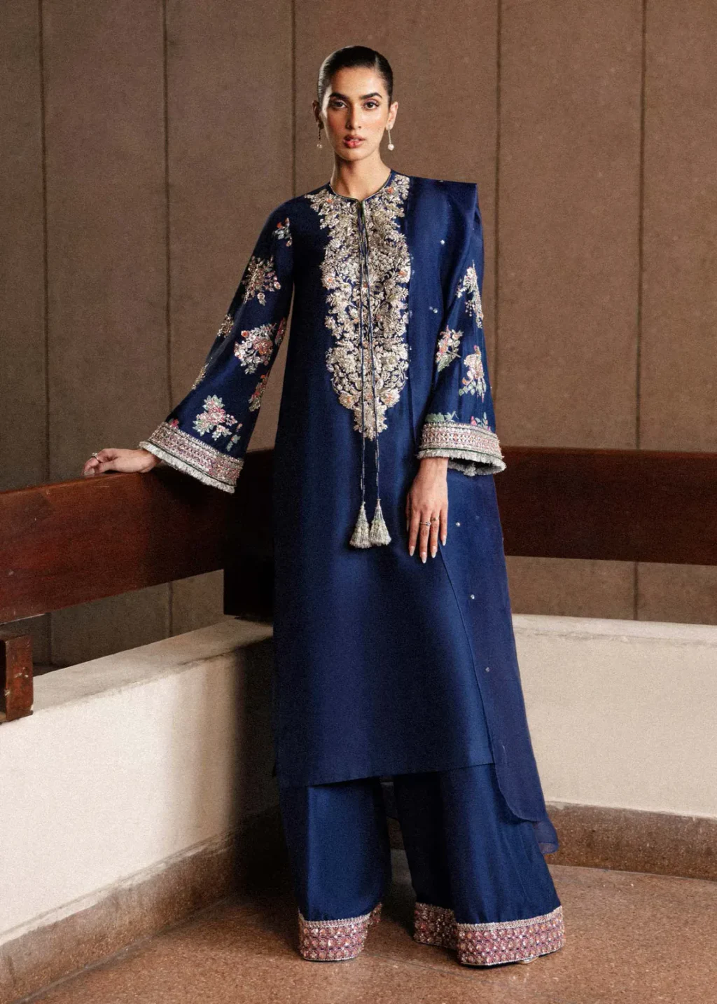 Hussain Rehar – Saxe formal, full front view